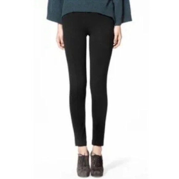 Theory Quinna Rave Black Pants Size Large - Picture 1 of 5